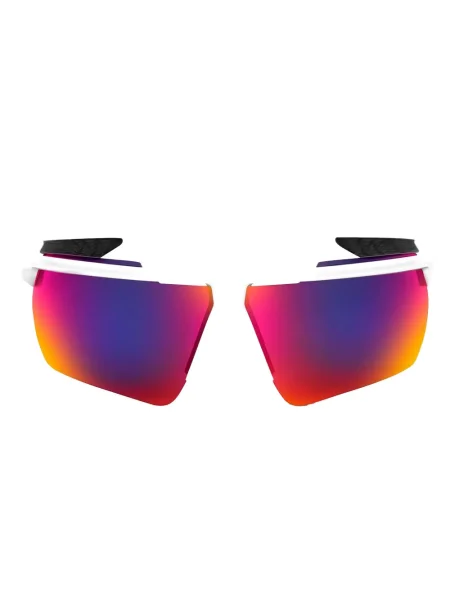 Ochelari de soare Nike cu cordon din jerseu cu imprimeu abstract gri