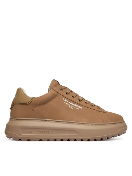 KARL LAGERFELD Sneakersy Kapri Lug béžová
