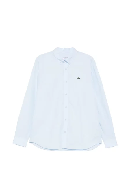 Cămașă Lacoste lungă albastru