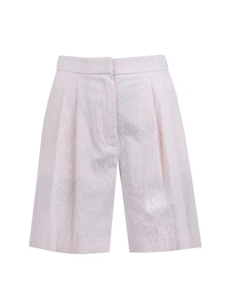 Szorty Ottodame w paski różowe