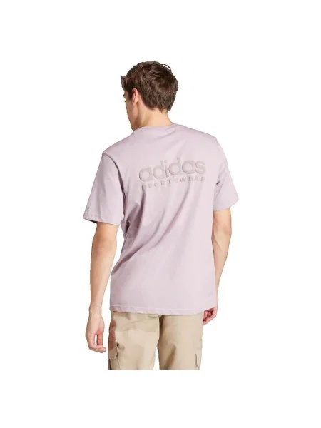 Grafikus póló Adidas rózsaszín