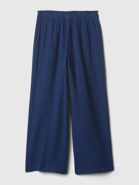 Pantaloni copii Gap albastru