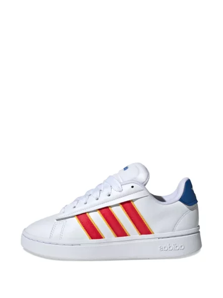 Galaxie sneakerși Adidas Lite Racer cu platformă cu picior lat albastru