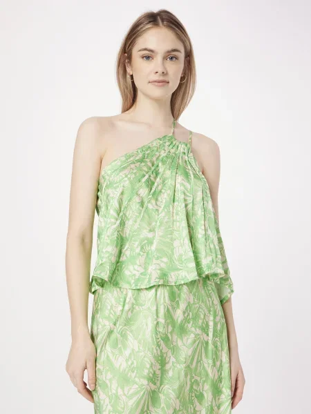 Birgitte Herskind Top Biggy ecru verde