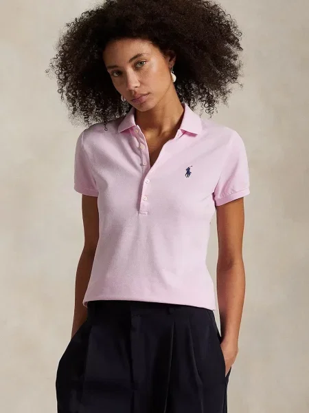 Tricou polo Polo Ralph Lauren roz