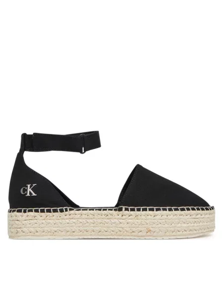 Espadryle Calvin Klein Jeans czarne