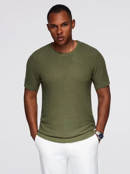 Tricou Ombre cu imagine bej