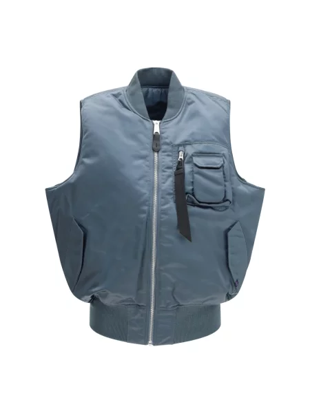 Kamizelka jeansowa Alpha Industries niebieska