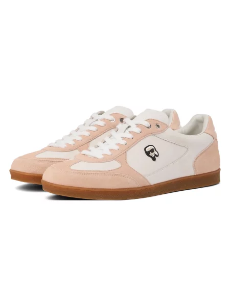 Karl Lagerfeld Sneaker low Ikon NFT Sneakers mit Aufnäher deschis roz