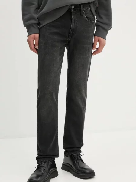 Džíny Levi's TAPER černá