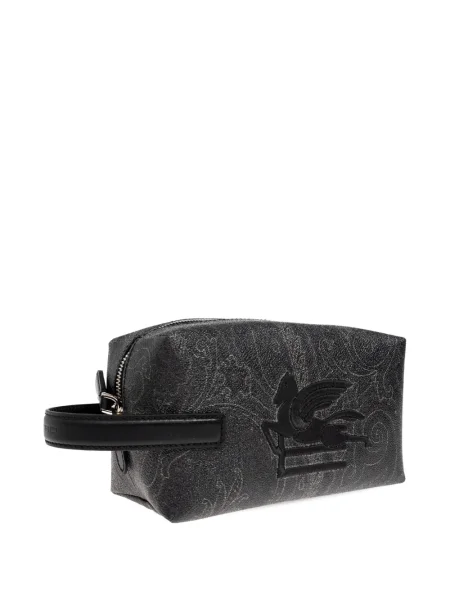 Geantă Etro cu model paisley gri