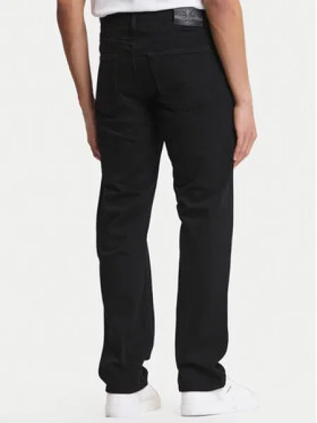 Calvin Klein Jeans straight traperice za muškarce crna