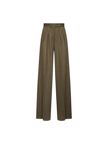 Spodnie Max Mara zielone