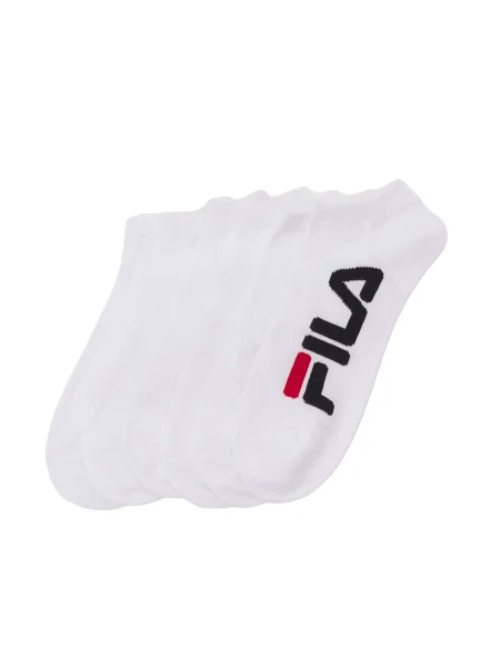 FILA Șosete roșu cireș / negru alb