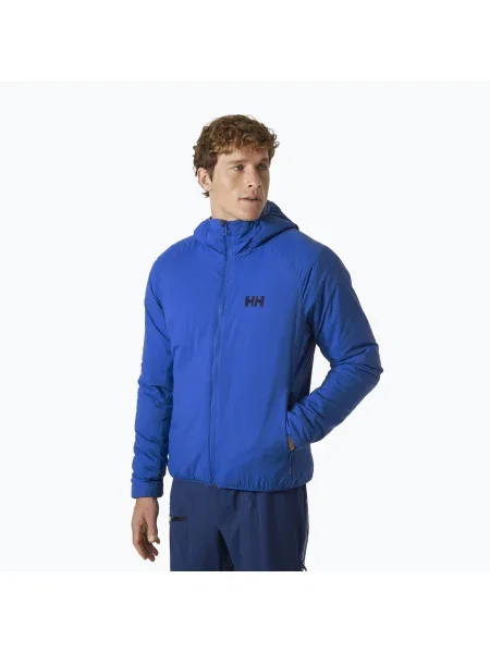 Мъжки пухени якета Helly Hansen Verglas Hooded Insulator cobalt синьо