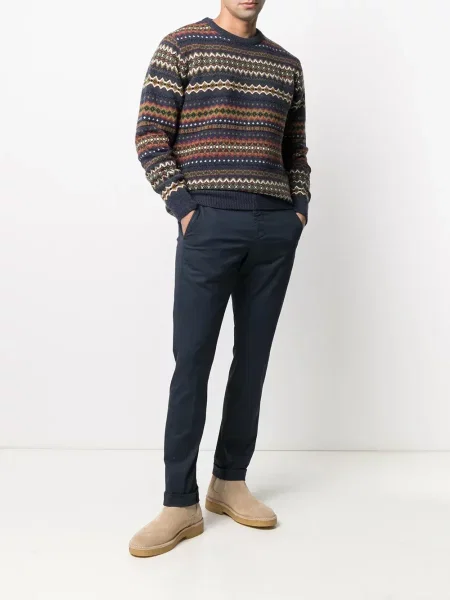 Chinos kelnes Dondup mėlyna