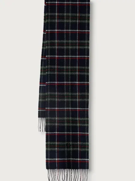 Fred Perry kratki šal od vune plava