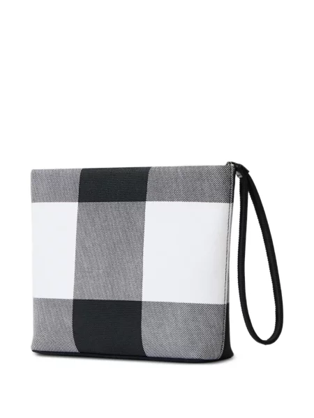 Geantă Givenchy în carouri din canvas negru