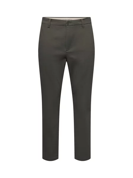 Only & Sons Chino nohavice ONSCAM antracitová