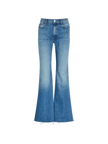 Jeansy dzwony Mother dzwony niebieskie