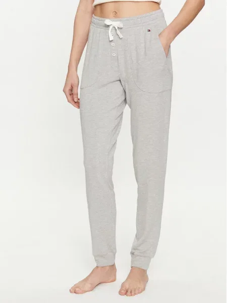 Spodnji del trenirke Tommy Hilfiger siva