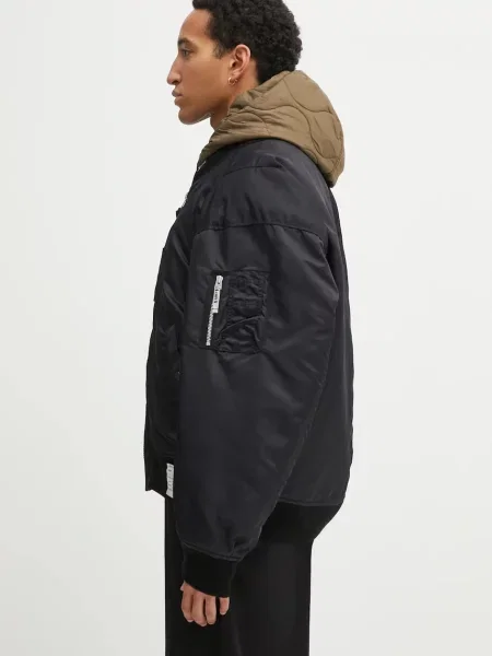 Maison MIHARA YASUHIRO geacă de iarnă oversize negru