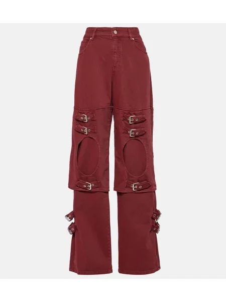 Blugi boyfriend Blumarine roșu