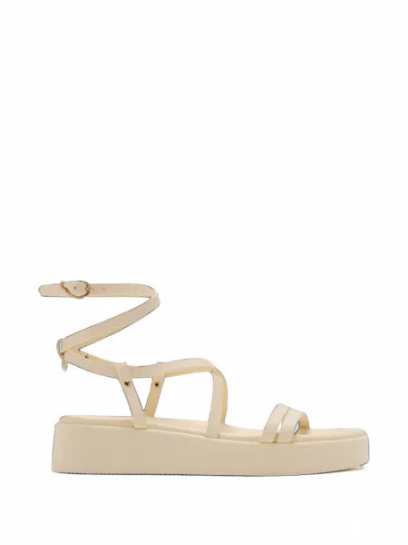 Sandale Ancient Greek Sandals cu bretele alb