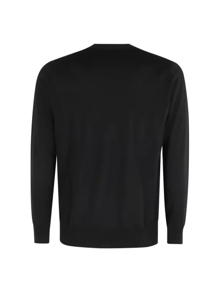 Sweter Paolo Pecora wełniany czarny