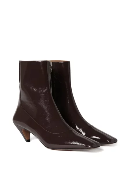 Cizme scurte Stella Mccartney maro