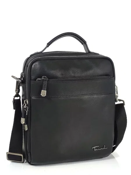 RoyalBag Мессенджер Шкіра чорний