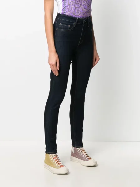 Decupat hanorac Levi's® cu autograf skinny fit gri