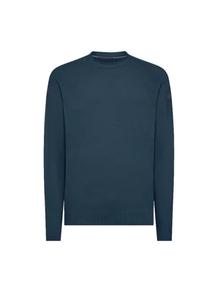 Sweter Rrd niebieski