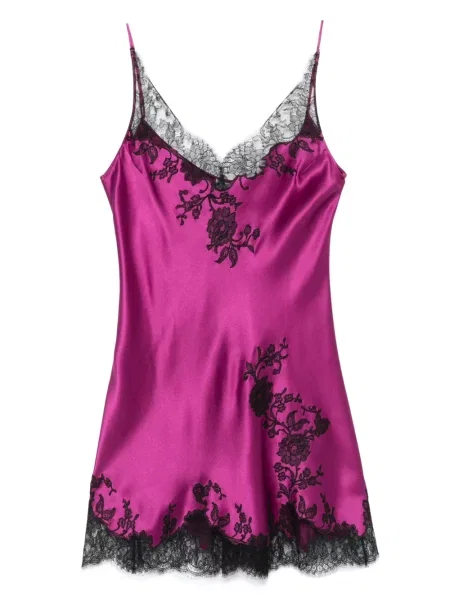 Rochie Carine Gilson din dantelă de costum violet
