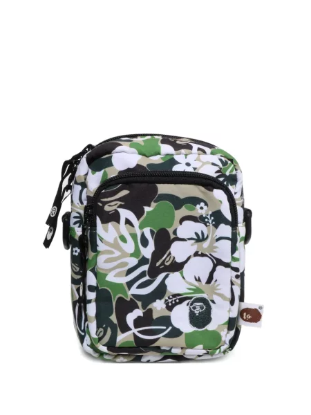 Geantă A Bathing Ape® cu imagine cu model camuflaj verde