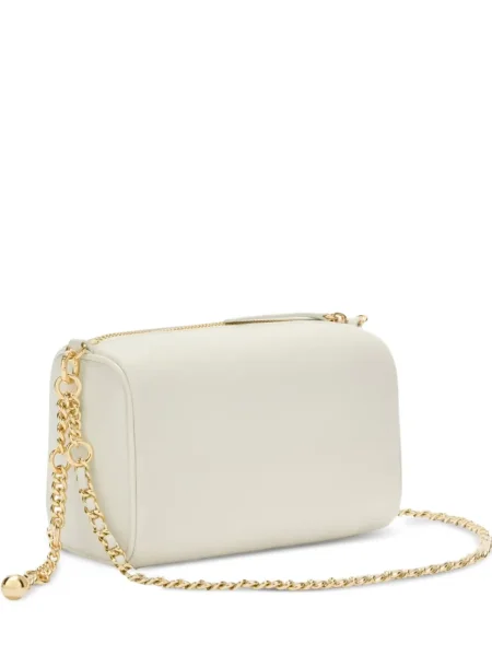 Geanta de piele Furla din piele alb