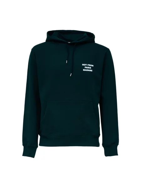 Bluza z kapturem Drole De Monsieur zielona