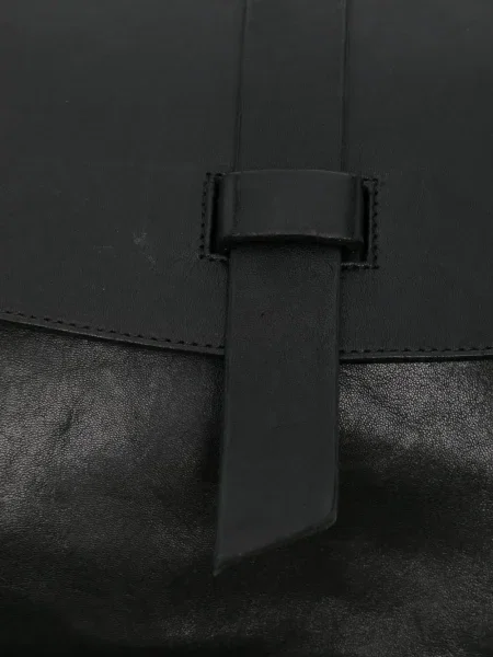 Geanta de piele Sommet din piele negru