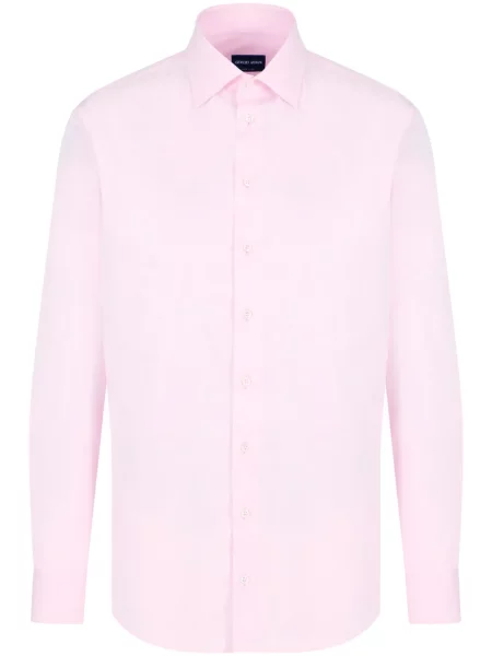 Košulja Giorgio Armani ružičasta