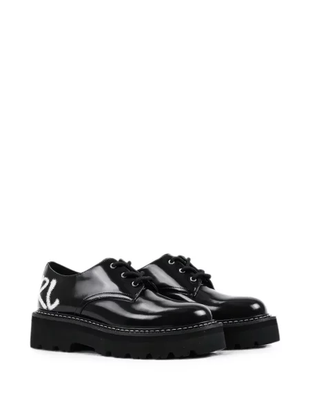 Pantofi Karl Lagerfeld cu imagine chunky negru