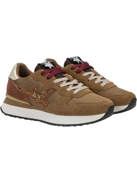 Pantofi Sun68 maro