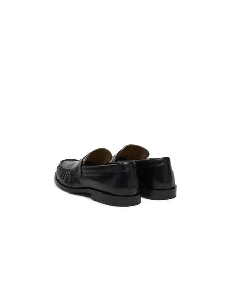 Lords Calvin Klein Ess Rubber Loafer Wr Pol Lth fekete