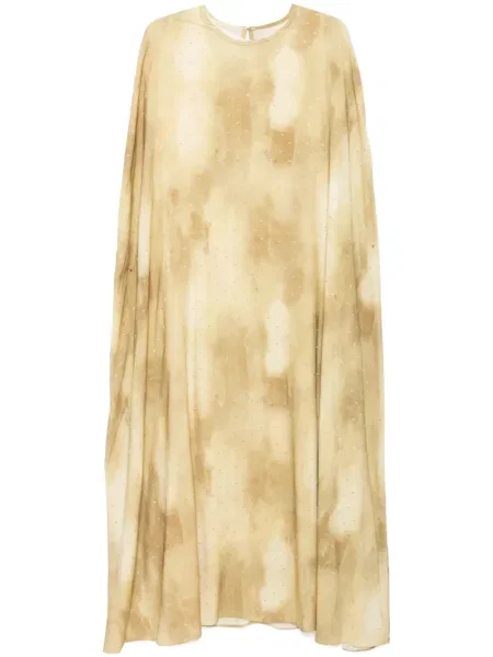 Sukienka Bambah gradientowa żółta