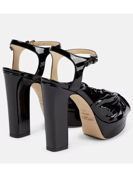 Sandale Jimmy Choo cu platformă negru