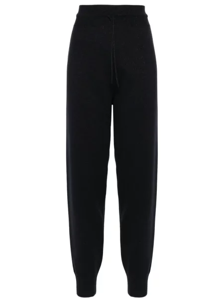 Pantaloni Fabiana Filippi tricotate albastru