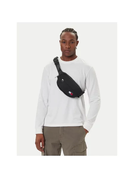 Tommy Jeans Torbica za okrog pasu﻿ Tjm Ess Daily Bumbag črna