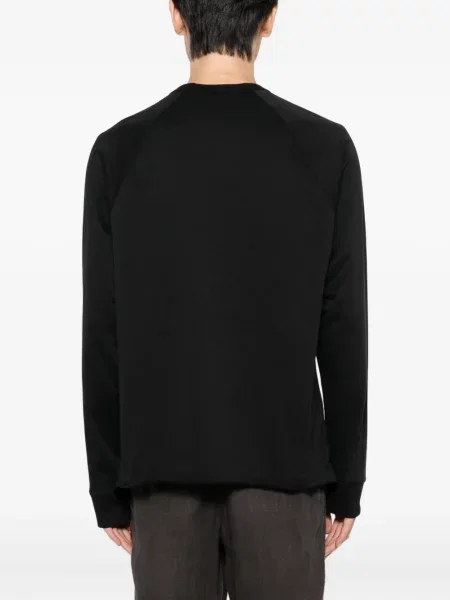 Tricou James Perse din material terry negru