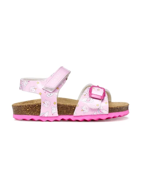 Geox sandály SANDAL CHALKI růžové