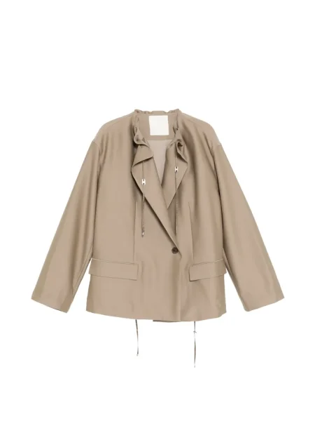 Șnur de strângere sacou Jnby lung maro