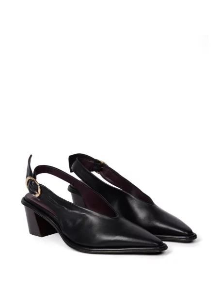Pantofi cu toc Paul Smith slingback negru